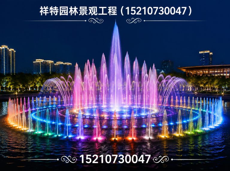 高碑店市喷泉工程展示图